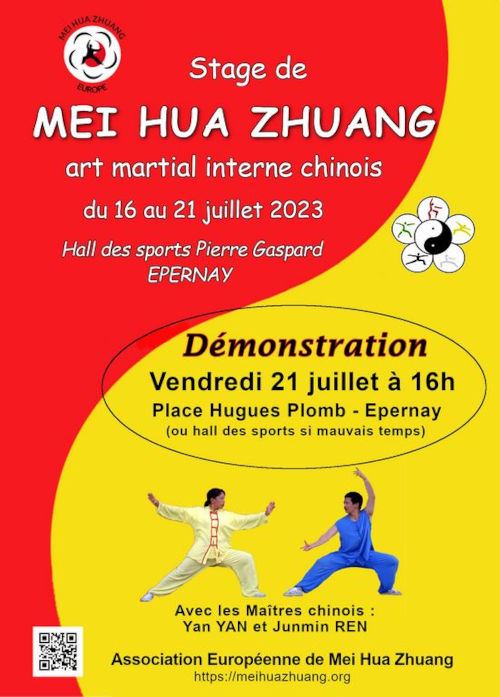 affiche stage ete 2023 MHZ